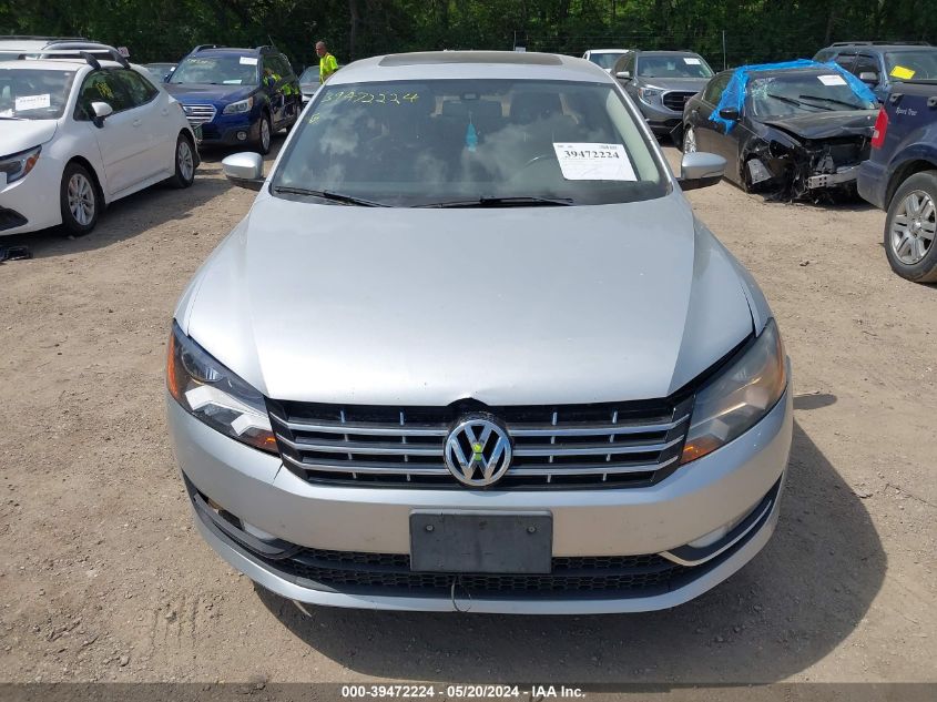2014 Volkswagen Passat 2.0L Tdi Sel Premium VIN: 1VWCN7A37EC079976 Lot: 39472224