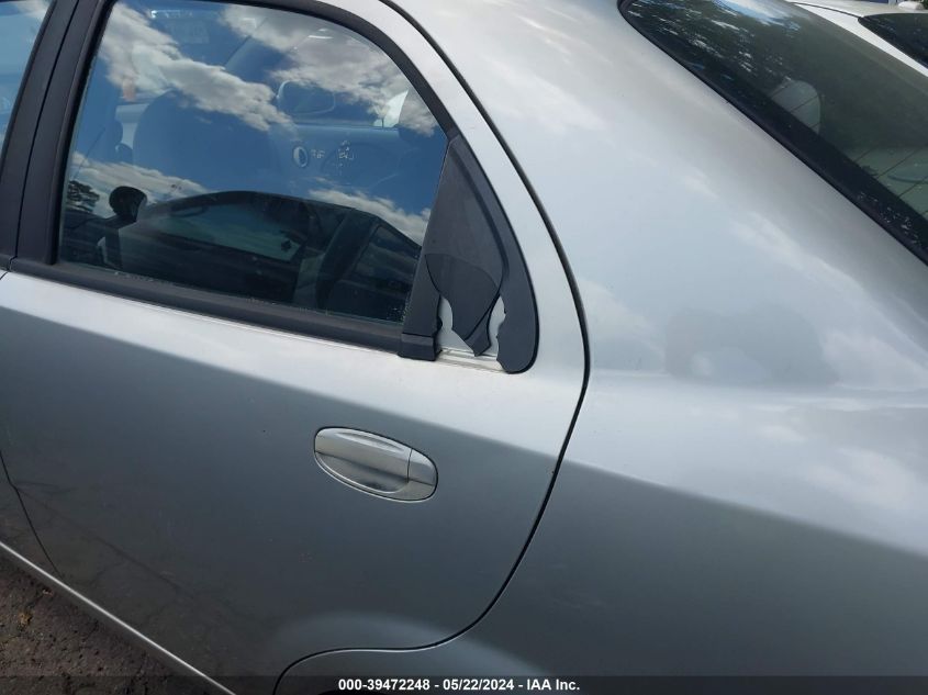 2005 Chevrolet Aveo Ls VIN: KL1TD52695B324339 Lot: 39472248