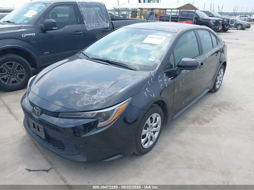 2022 TOYOTA COROLLA(VIN: 5YFEPMAE8NP368443