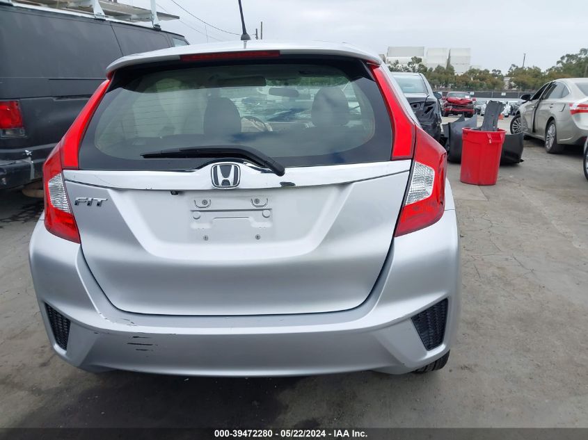 2016 Honda Fit Ex VIN: JHMGK5H71GS006720 Lot: 39472280