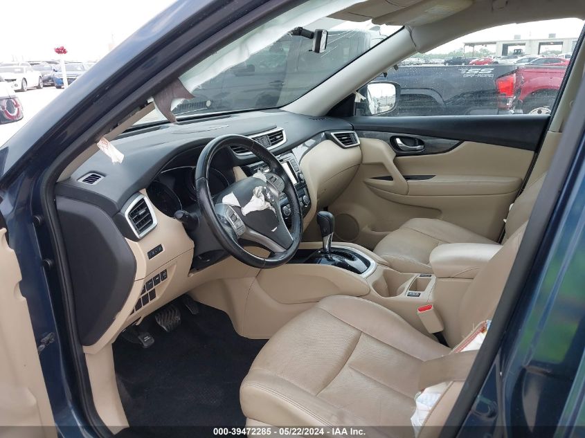 2016 Nissan Rogue Sl VIN: JN8AT2MT5GW002883 Lot: 39472285