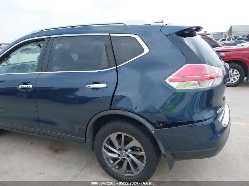 2016 Nissan Rogue Sl VIN: JN8AT2MT5GW002883 Lot: 39472285