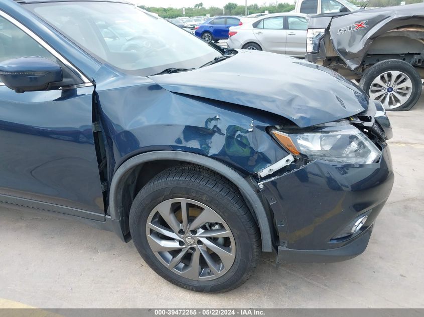 2016 Nissan Rogue Sl VIN: JN8AT2MT5GW002883 Lot: 39472285