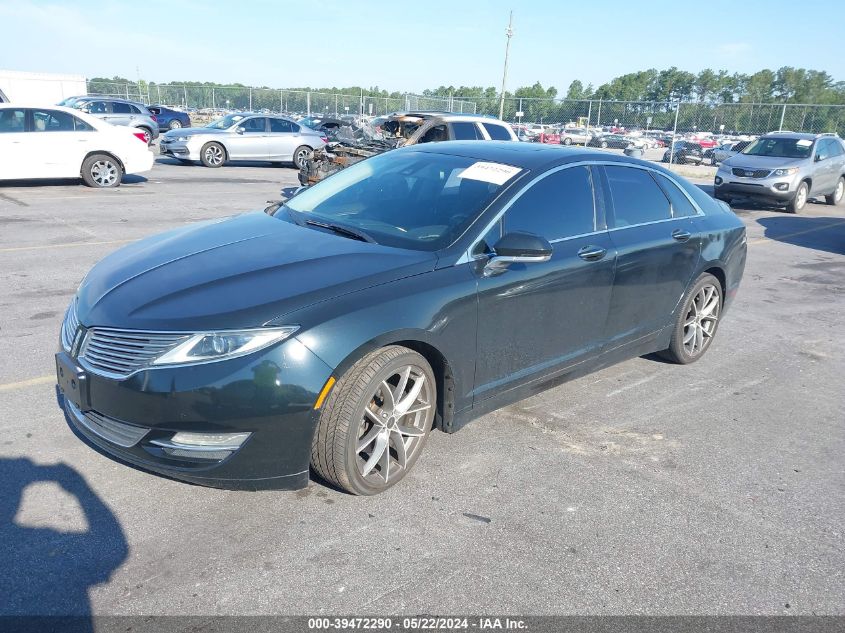 2014 Lincoln Mkz VIN: 3LN6L2JK9ER823686 Lot: 39472290