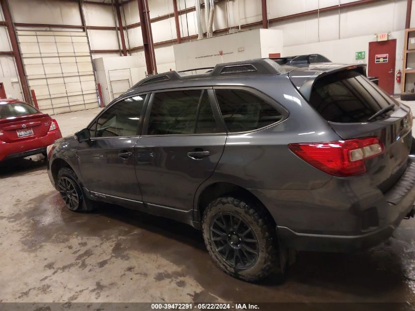 2016 Subaru Outback 2.5I Limited VIN: 4S4BSANC1G3222496 Lot: 39472291