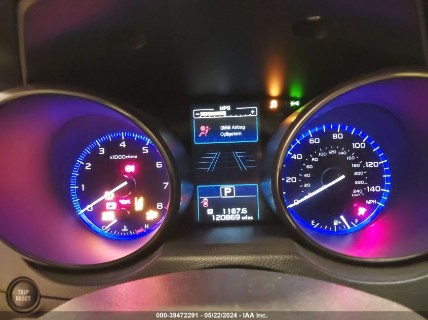 2016 Subaru Outback 2.5I Limited VIN: 4S4BSANC1G3222496 Lot: 39472291