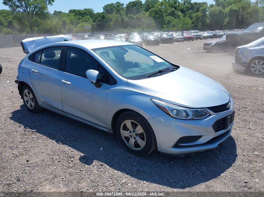 2018 Chevrolet Cruze Ls Auto VIN: 1G1BC5SM7J7127911 Lot: 39472299