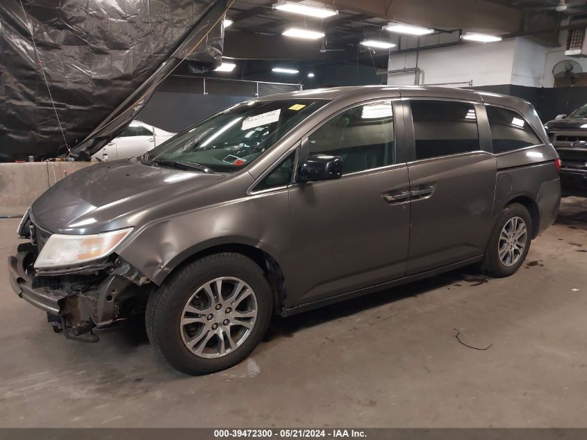 2012 Honda Odyssey Ex-L VIN: 5FNRL5H69CB013016 Lot: 39472300