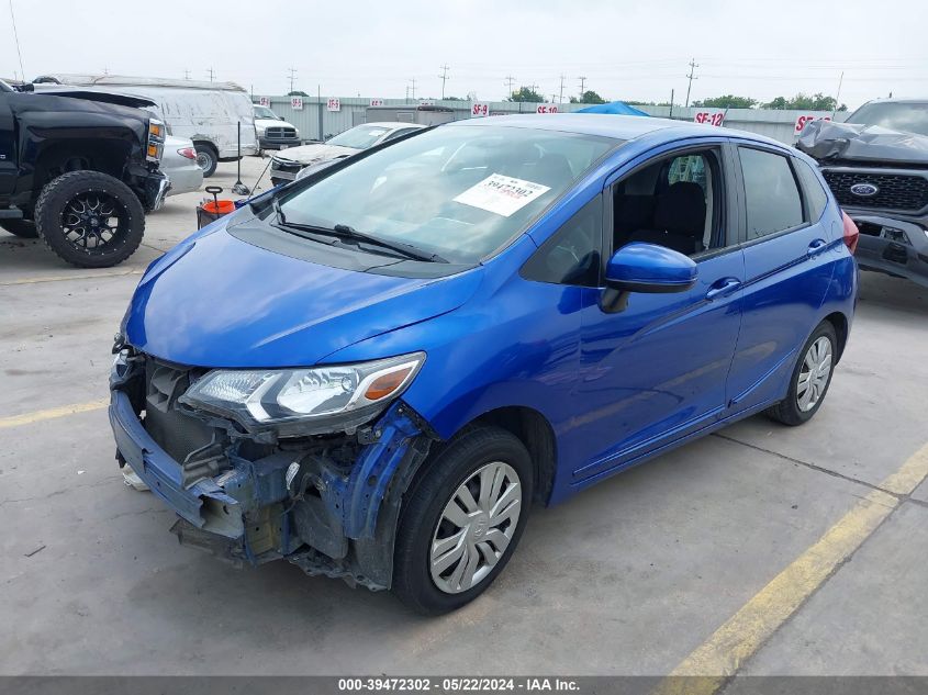 2015 Honda Fit Lx VIN: 3HGGK5H56FM749043 Lot: 39472302