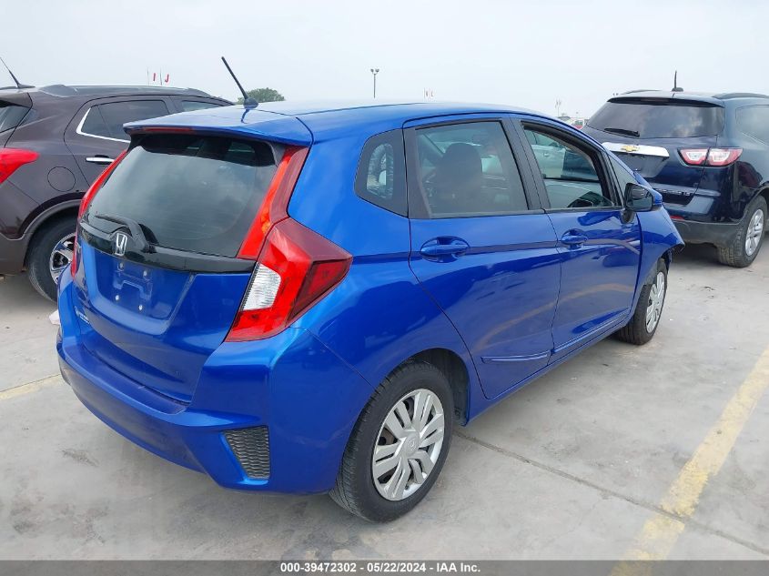 2015 Honda Fit Lx VIN: 3HGGK5H56FM749043 Lot: 39472302