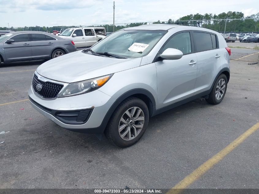 2014 Kia Sportage Lx VIN: KNDPB3AC0E7557086 Lot: 39472303