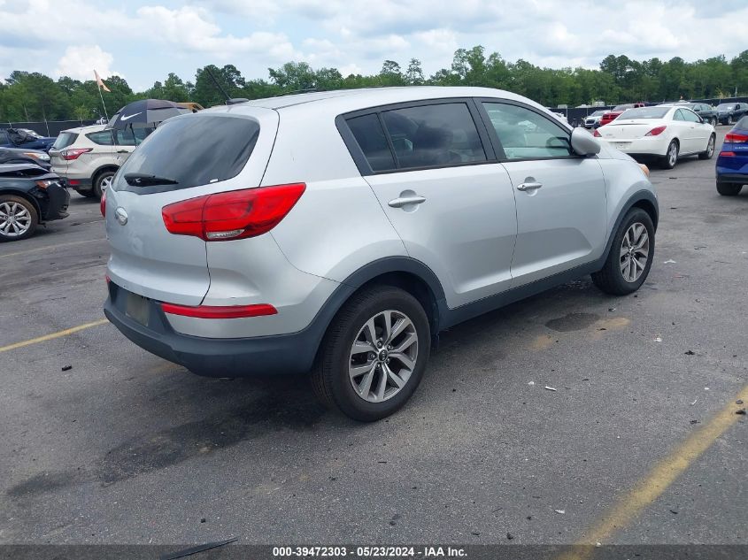 2014 Kia Sportage Lx VIN: KNDPB3AC0E7557086 Lot: 39472303