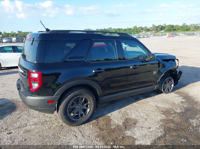 2023 Ford Bronco Sport Big Bend VIN: 3FMCR9B65PRD85828 Lot: 39472304