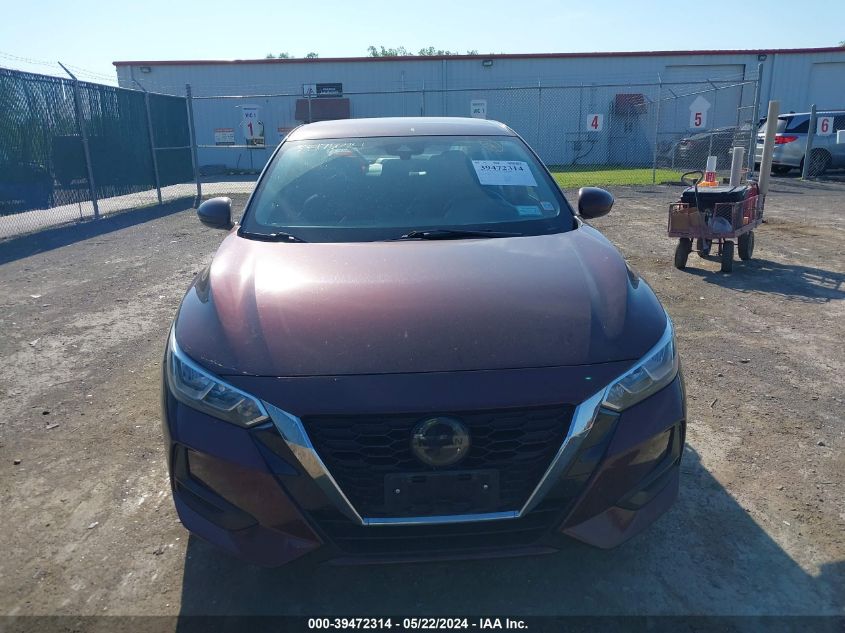 2022 Nissan Sentra Sv Xtronic Cvt VIN: 3N1AB8CV9NY265052 Lot: 39472314