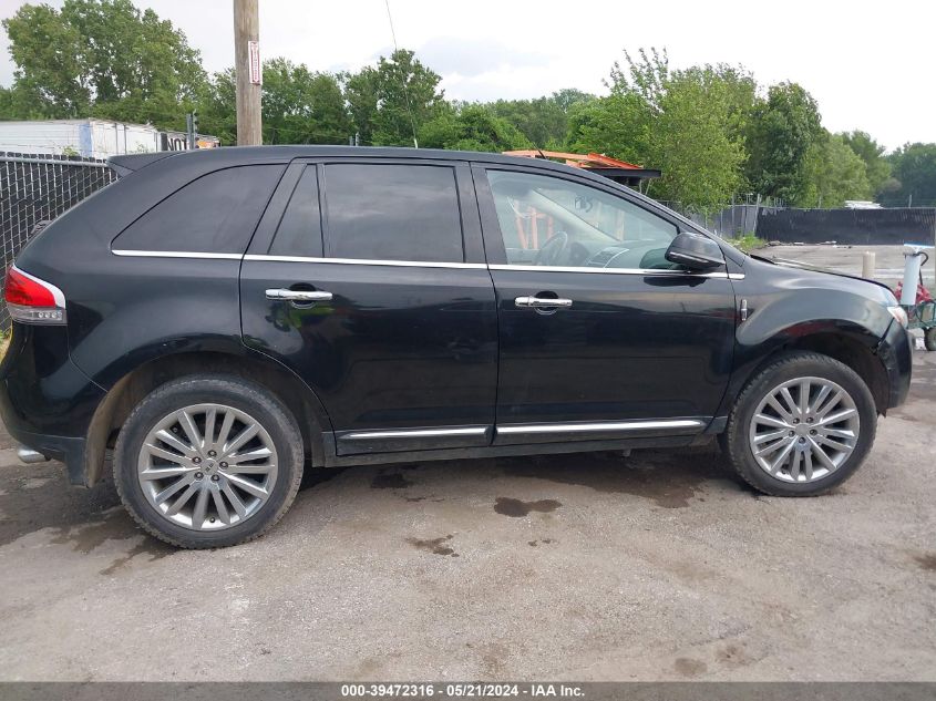 2013 Lincoln Mkx VIN: 2LMDJ6JKXDBL43453 Lot: 39472316