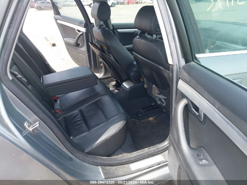 2008 Audi A4 2.0T/2.0T Special Edition VIN: WAUDF78E68A145233 Lot: 39472320