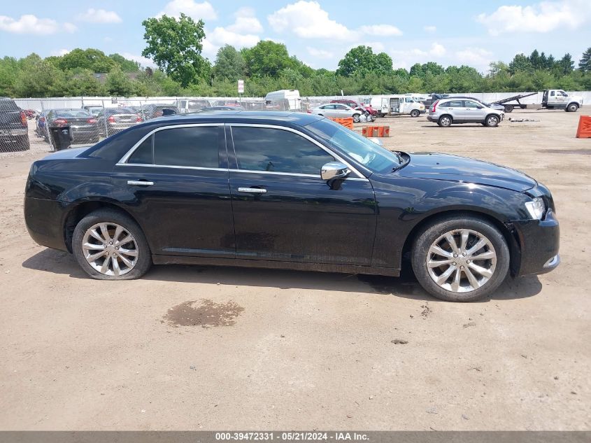 2016 Chrysler 300C Awd VIN: 2C3CCAKG5GH349217 Lot: 39472331