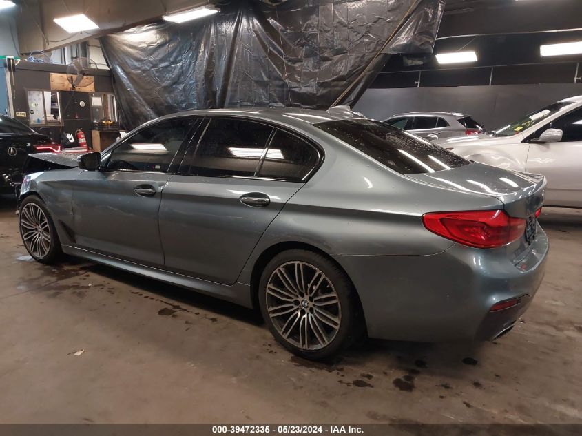 2017 BMW 530I xDrive VIN: WBAJA7C39HWA70475 Lot: 39472335