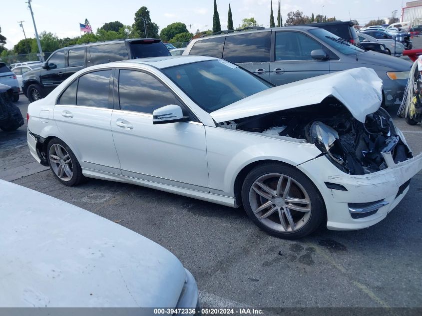 2014 Mercedes-Benz C 250 Luxury/Sport VIN: WDDGF4HB8ER314708 Lot: 39472336