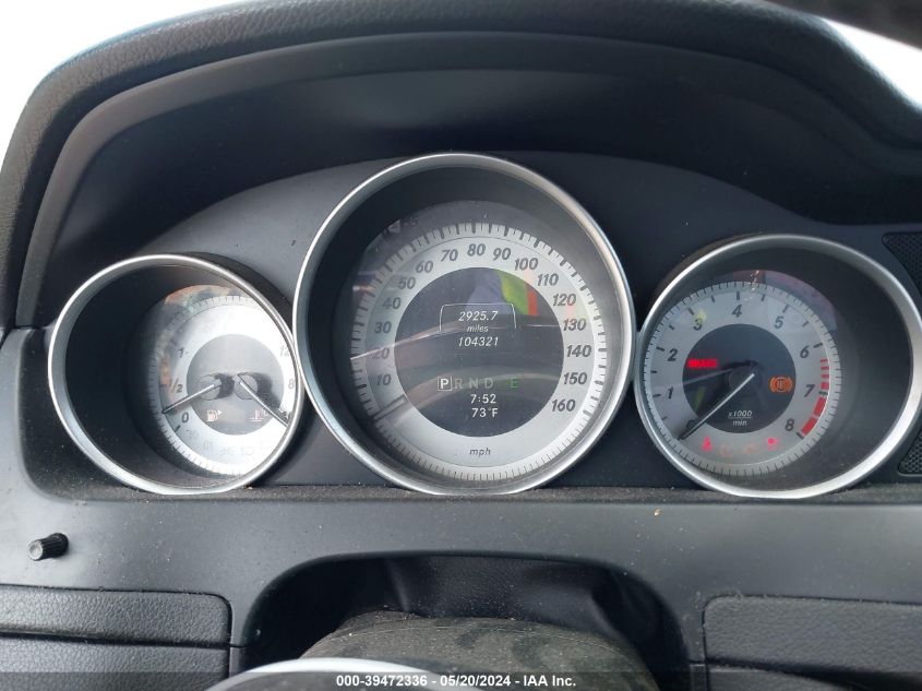 2014 Mercedes-Benz C 250 Luxury/Sport VIN: WDDGF4HB8ER314708 Lot: 39472336