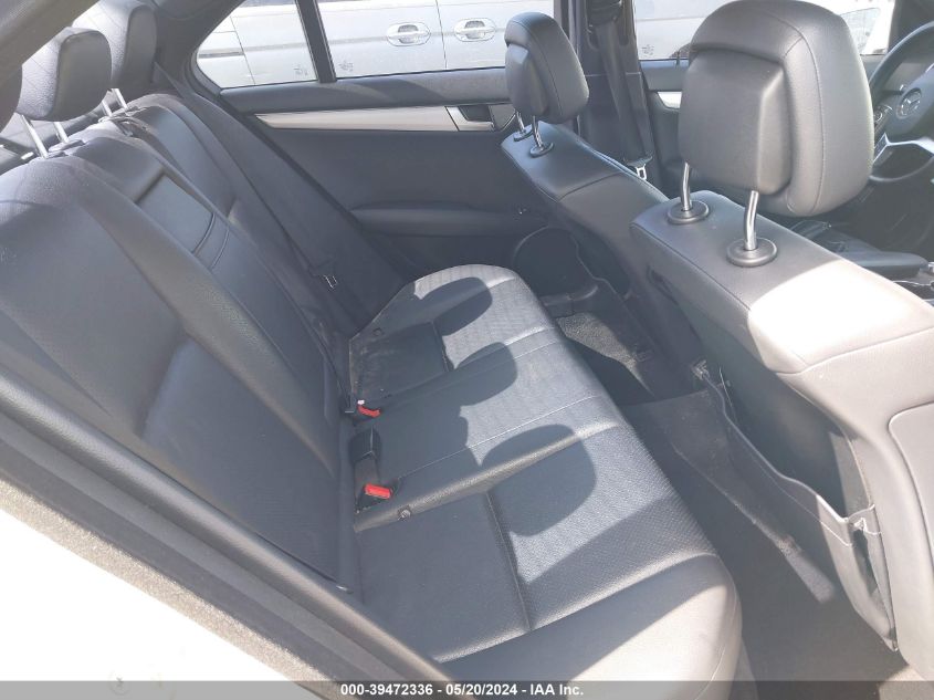 2014 Mercedes-Benz C 250 Luxury/Sport VIN: WDDGF4HB8ER314708 Lot: 39472336