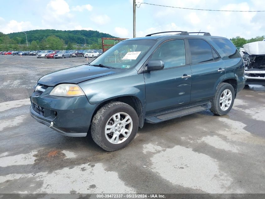 2004 Acura Mdx VIN: 2HNYD18654H509583 Lot: 39472337