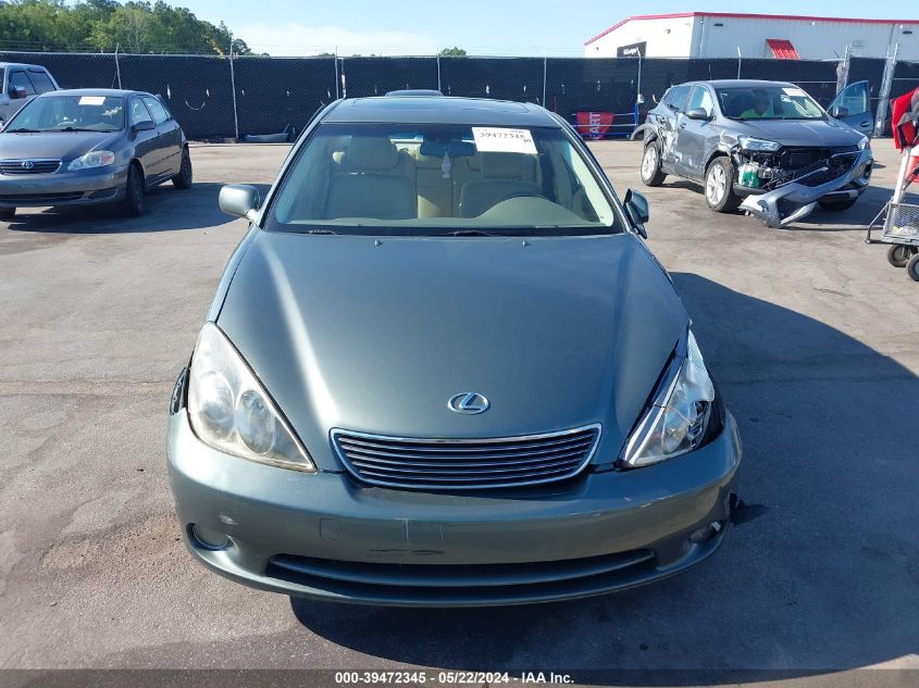 2005 Lexus Es 330 VIN: JTHBA30G155126347 Lot: 39472345