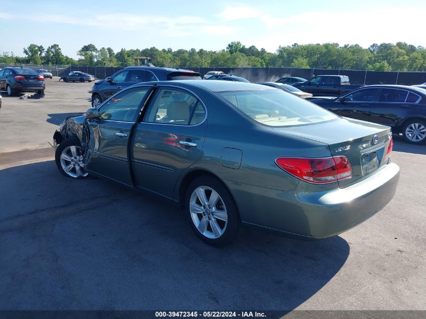 2005 Lexus Es 330 VIN: JTHBA30G155126347 Lot: 39472345