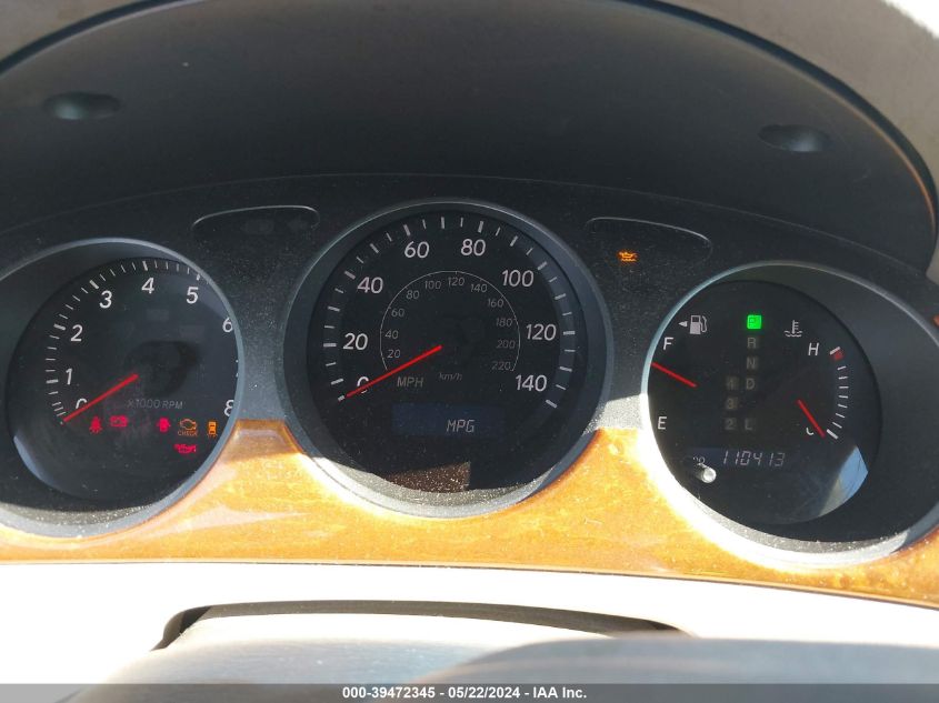 2005 Lexus Es 330 VIN: JTHBA30G155126347 Lot: 39472345