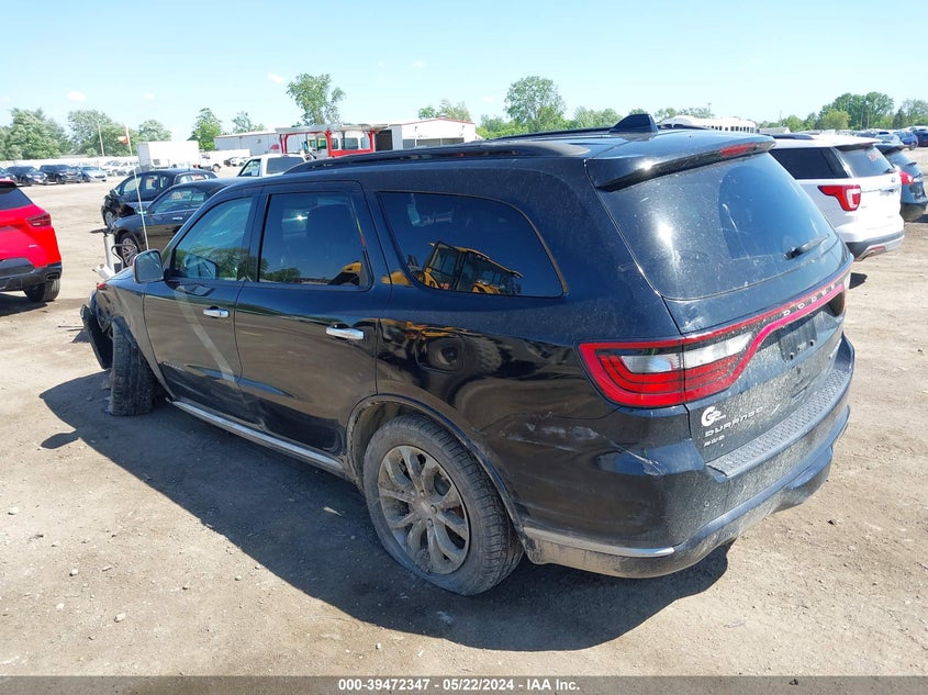 VIN 1C4RDJEG2HC636548 2017 DODGE DURANGO CITADEL ANODIZED PLATINUM AWD