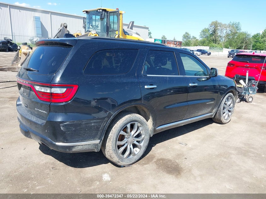 VIN 1C4RDJEG2HC636548 2017 DODGE DURANGO CITADEL ANODIZED PLATINUM AWD