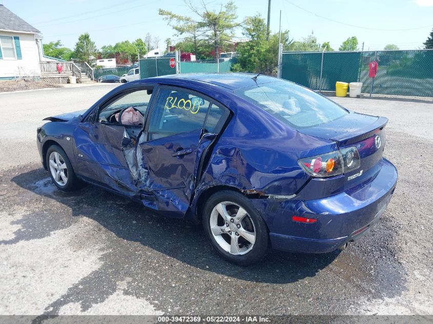 2005 Mazda Mazda3 S VIN: JM1BK323951235655 Lot: 39472369