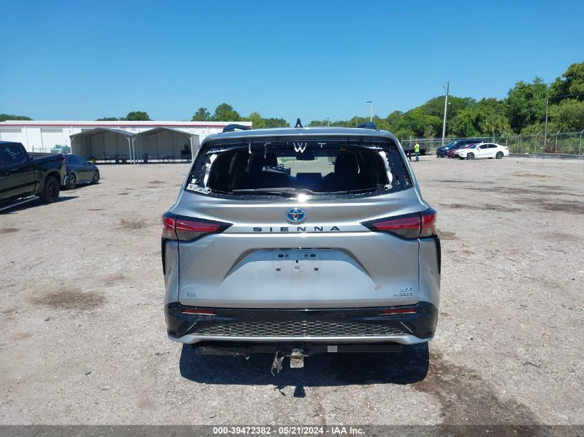 2021 Toyota Sienna Xse VIN: 5TDXRKEC1MS012308 Lot: 39472382