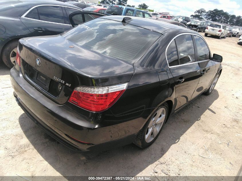 2008 BMW 528Xi VIN: WBANV13598CZ59960 Lot: 39472387