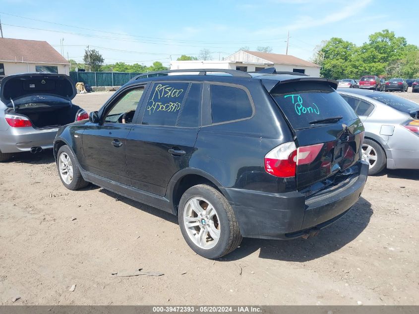 2004 BMW X3 3.0I VIN: WBXPA93434WA60068 Lot: 39472393