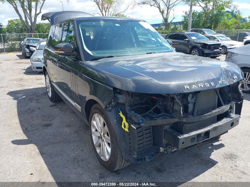 2013 Land Rover Range Rover Hse VIN: SALGS2DF5DA104642 Lot: 39472398