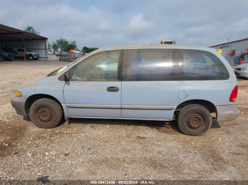 1996 Plymouth Voyager VIN: 2P4FP25B8TR717103 Lot: 39472406