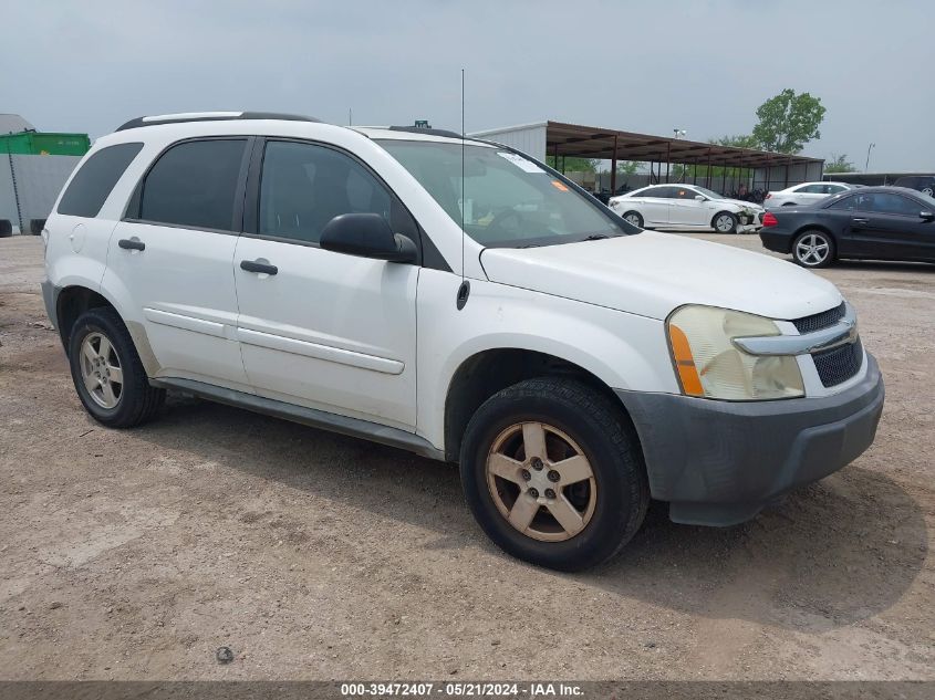 2005 Chevrolet Equinox Ls VIN: 2CNDL13F456061327 Lot: 39472407