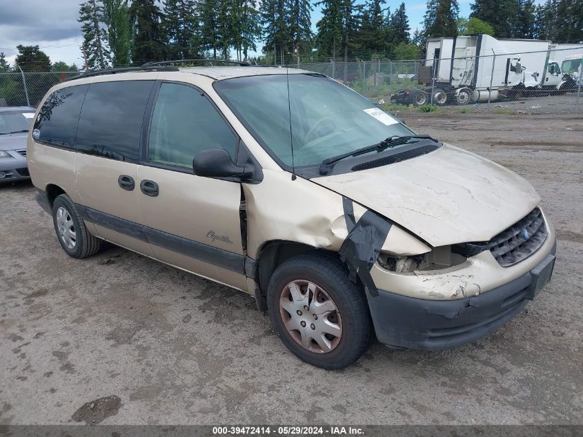 1998 Plymouth Grand Voyager Se VIN: 1P4GP44R4WB777350 Lot: 39472414