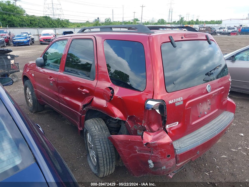 2005 Mercury Mariner Luxury/Premier VIN: 4M2YU56145DJ18552 Lot: 39472429