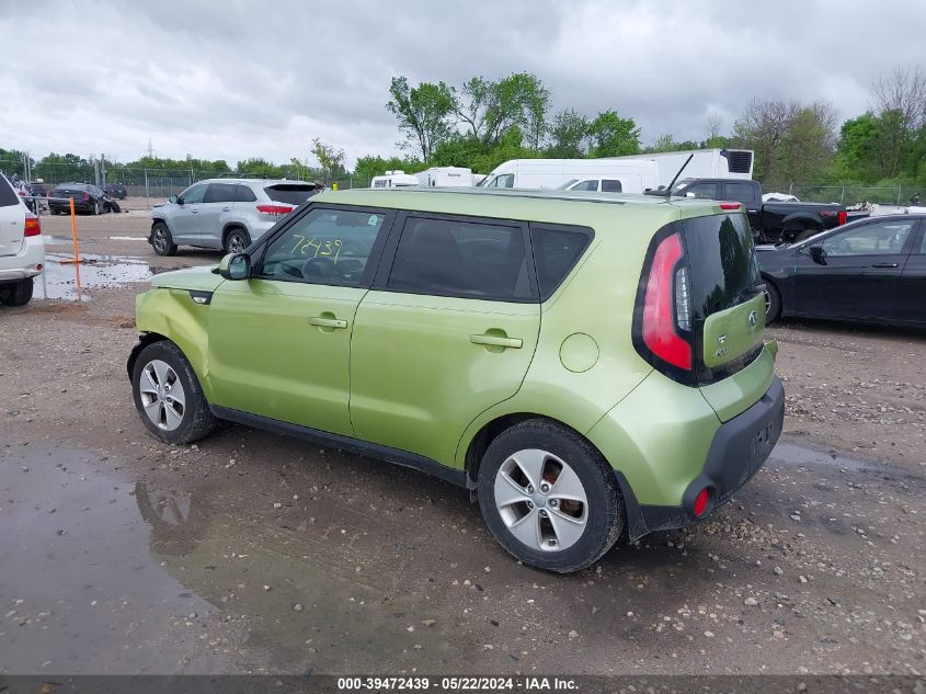 2014 Kia Soul VIN: KNDJN2A26E7715929 Lot: 39472439