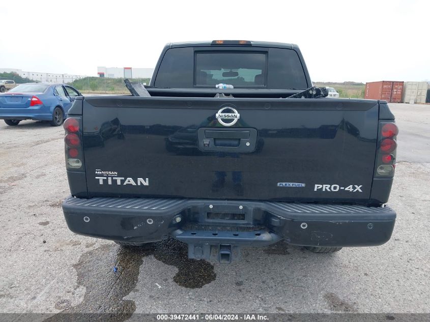 2015 Nissan Titan Pro-4X VIN: 1N6BA0EC8FN506581 Lot: 39472441