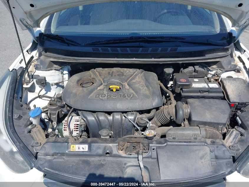 2014 Hyundai Elantra Limited VIN: 5NPDH4AE0EH461303 Lot: 39472447