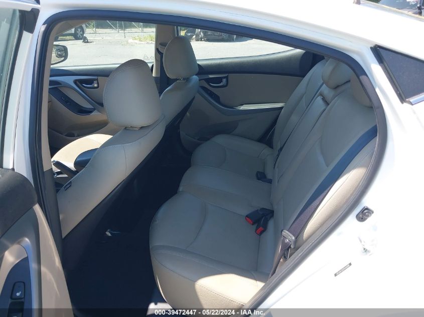 2014 Hyundai Elantra Limited VIN: 5NPDH4AE0EH461303 Lot: 39472447