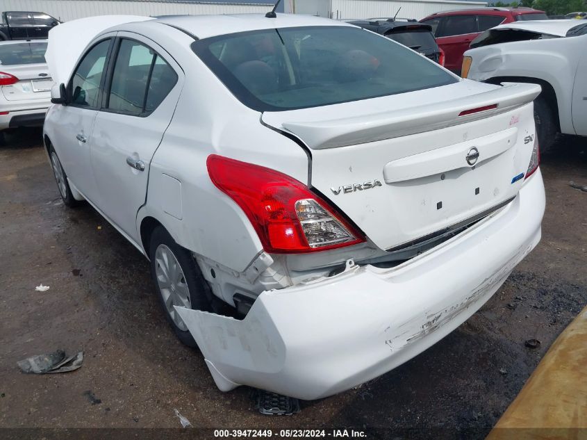 2014 Nissan Versa 1.6 Sv VIN: 3N1CN7AP3EL861575 Lot: 39472449