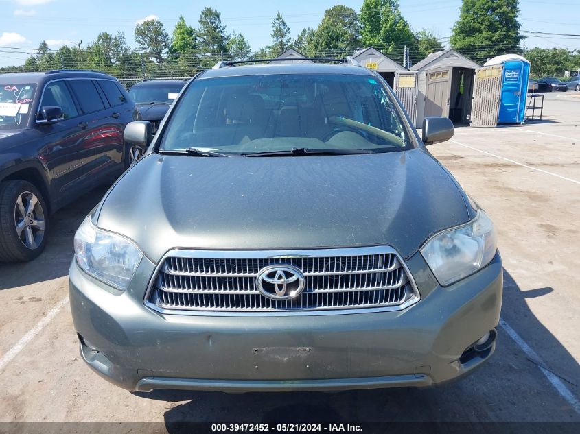 2009 Toyota Highlander Hybrid Limited VIN: JTEEW44A692032219 Lot: 39472452