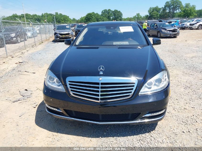 2011 Mercedes-Benz S 550 4Matic VIN: WDDNG8GB4BA364934 Lot: 39472455