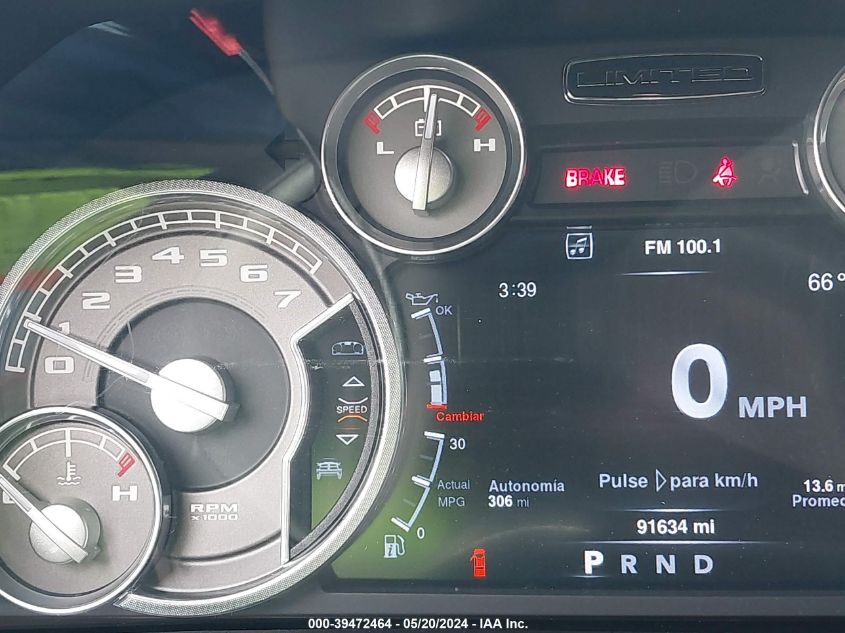 2016 RAM 1500 LONGHORN - 1C6RR7PT0GS170919