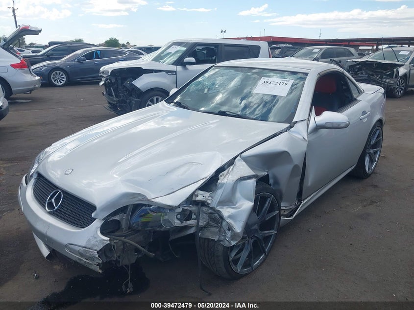 2003 Mercedes-Benz Slk 320 VIN: WDBKK65F43F281853 Lot: 39472479