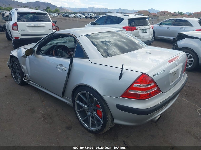 2003 Mercedes-Benz Slk 320 VIN: WDBKK65F43F281853 Lot: 39472479